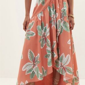 Anthropologie Hutch Wrap Floral Skirt NWOT. Med